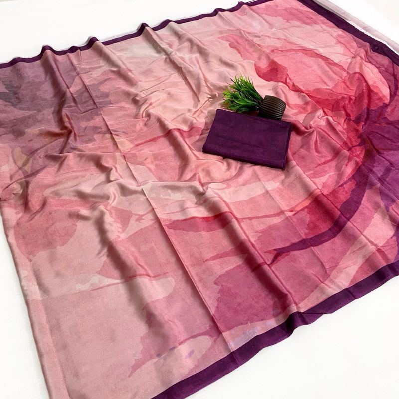 Rajyog Ruby Soft Crepe Italian Digital Printed Saree Catalog — Festival Sarees, Vardan Ethnic wholesale from Surat — view 2