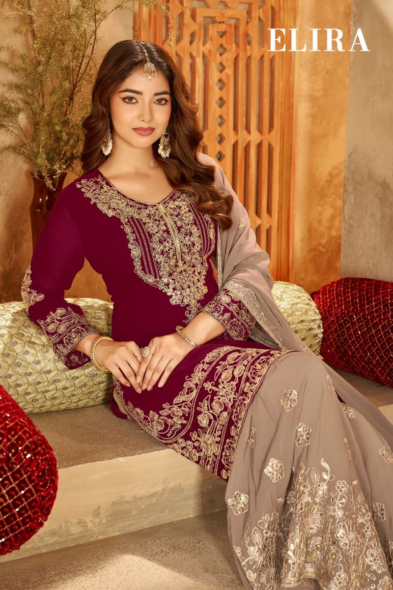 Rangrut Elira Georgette Embroidered Salwar Kameez Catalog — Wholesale Kurtis, Banwery wholesale from Surat — Photo 7