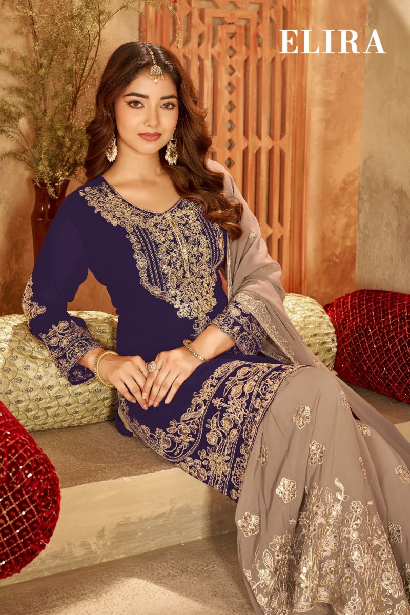 Rangrut Elira Georgette Embroidered Salwar Kameez Catalog — Wholesale Kurtis, Banwery wholesale from Surat — Photo 8