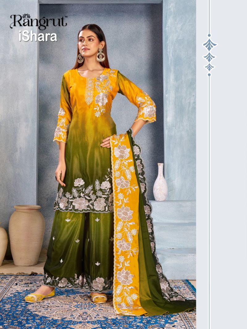Rangrut Ishara Chinon Embroidery Salwar Kameez Catalog — Wholesale Kurtis, Vardan Ethnic wholesale from Surat — view 3