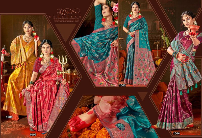 Saroj Ladlee Satin Silk Vol 2 Satin Silk Saree Catalog — Festival Sarees, Vardan Ethnic wholesale from Surat — view 5