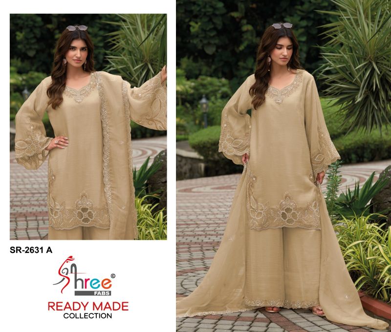 Shree R 2631 A To D Readymade Viscose Beats Work Salwar Kameez Catalog — Wholesale Pakistani Suits, Shree wholesale from Surat — Photo 4