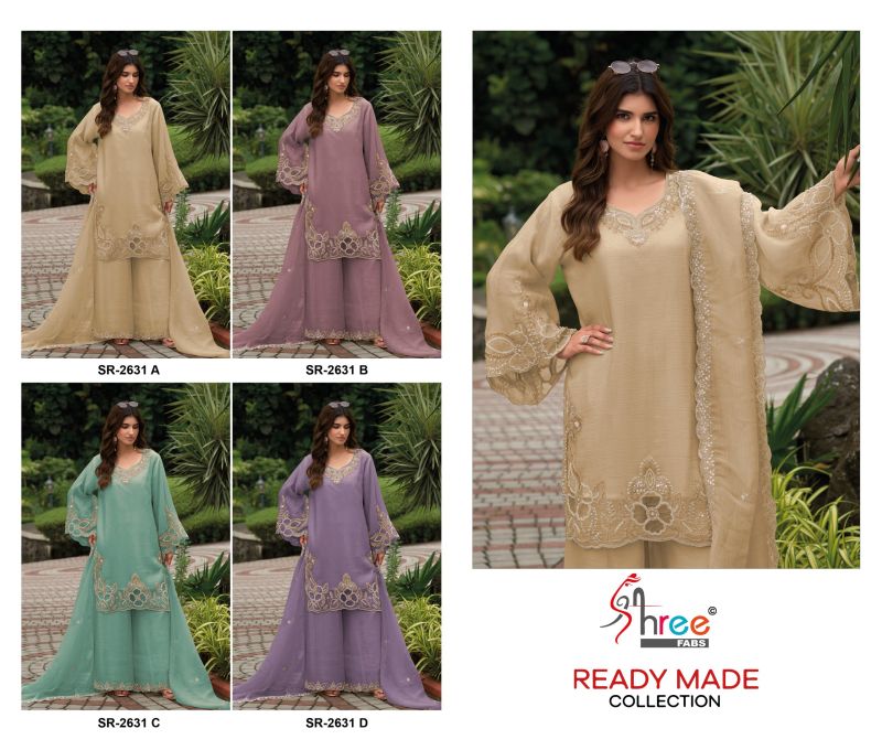 Shree R 2631 A To D Readymade Viscose Beats Work Salwar Kameez Catalog — Wholesale Pakistani Suits, Shree wholesale from Surat — Photo 5