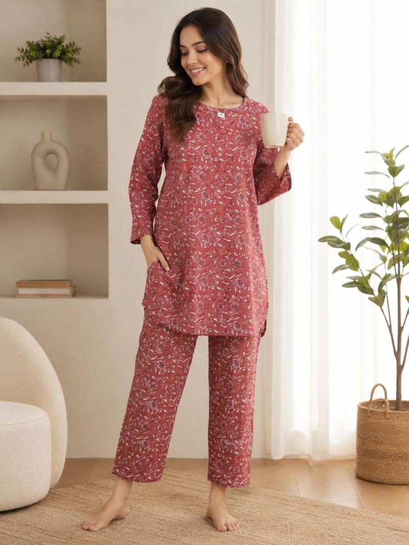 Tlc Vol 79 Cotton Printed Fancy Co Ord Set Catalog — Wholesale Kurtis, Vardan Ethnic wholesale from Surat — view 6