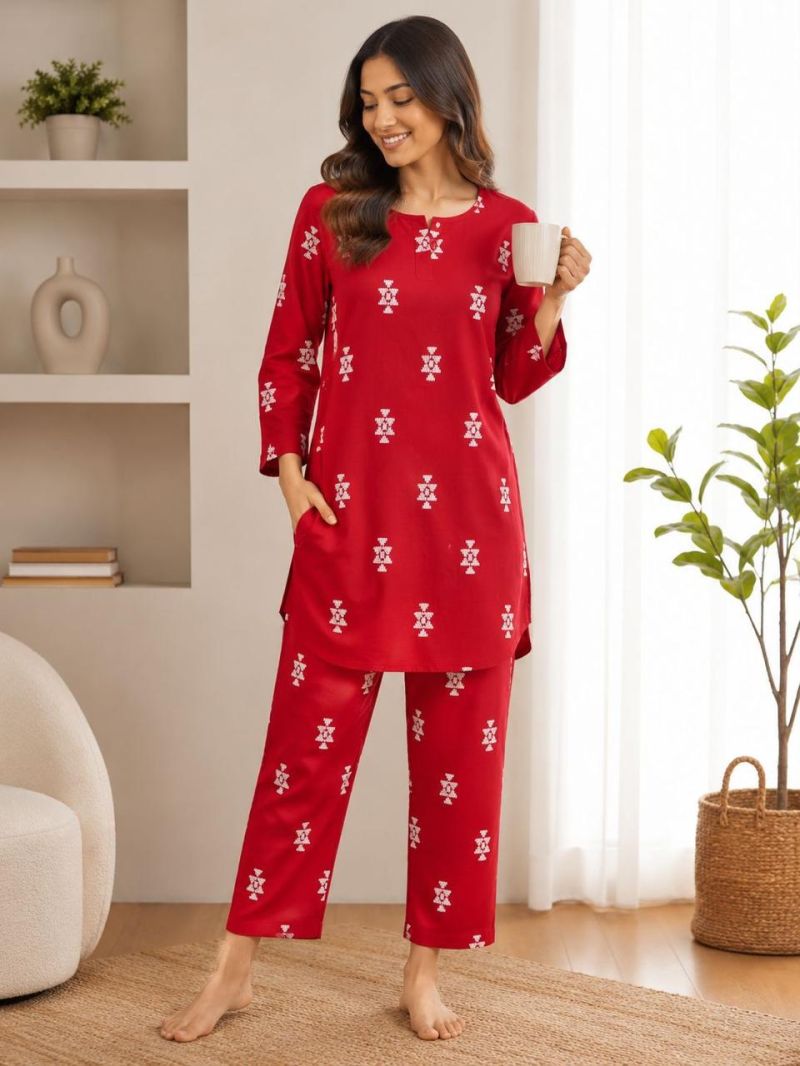 Tlc Vol 79 Cotton Printed Fancy Co Ord Set Catalog — Wholesale Kurtis, Vardan Ethnic wholesale from Surat — view 7
