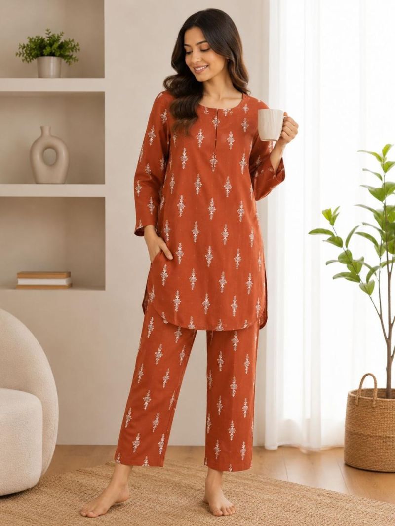 Tlc Vol 79 Cotton Printed Fancy Co Ord Set Catalog — Wholesale Kurtis, Vardan Ethnic wholesale from Surat — view 12