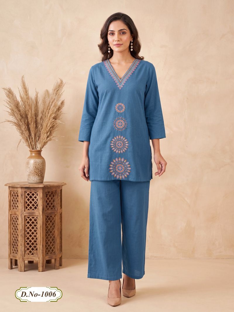 Tlc Vol 97 Cotton Printed Fancy Co Ord Set Catalog — Wholesale Kurtis wholesale from Surat — view 4