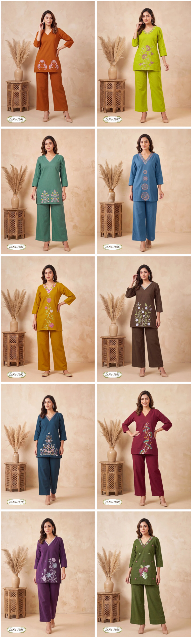 Tlc Vol 97 Cotton Printed Fancy Co Ord Set Catalog — Wholesale Kurtis wholesale from Surat — view 11