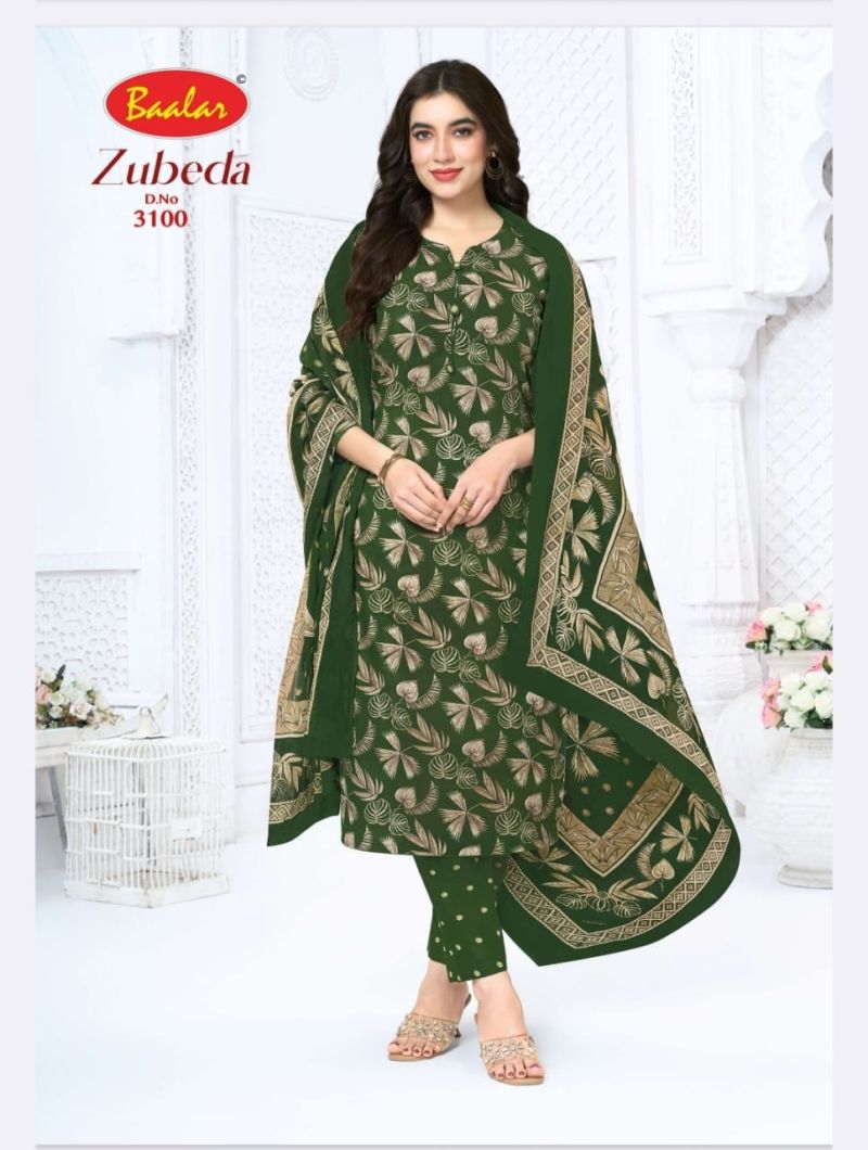 Baalar Zubeda Vol 30 Cotton Printed Fancy Dress Material
