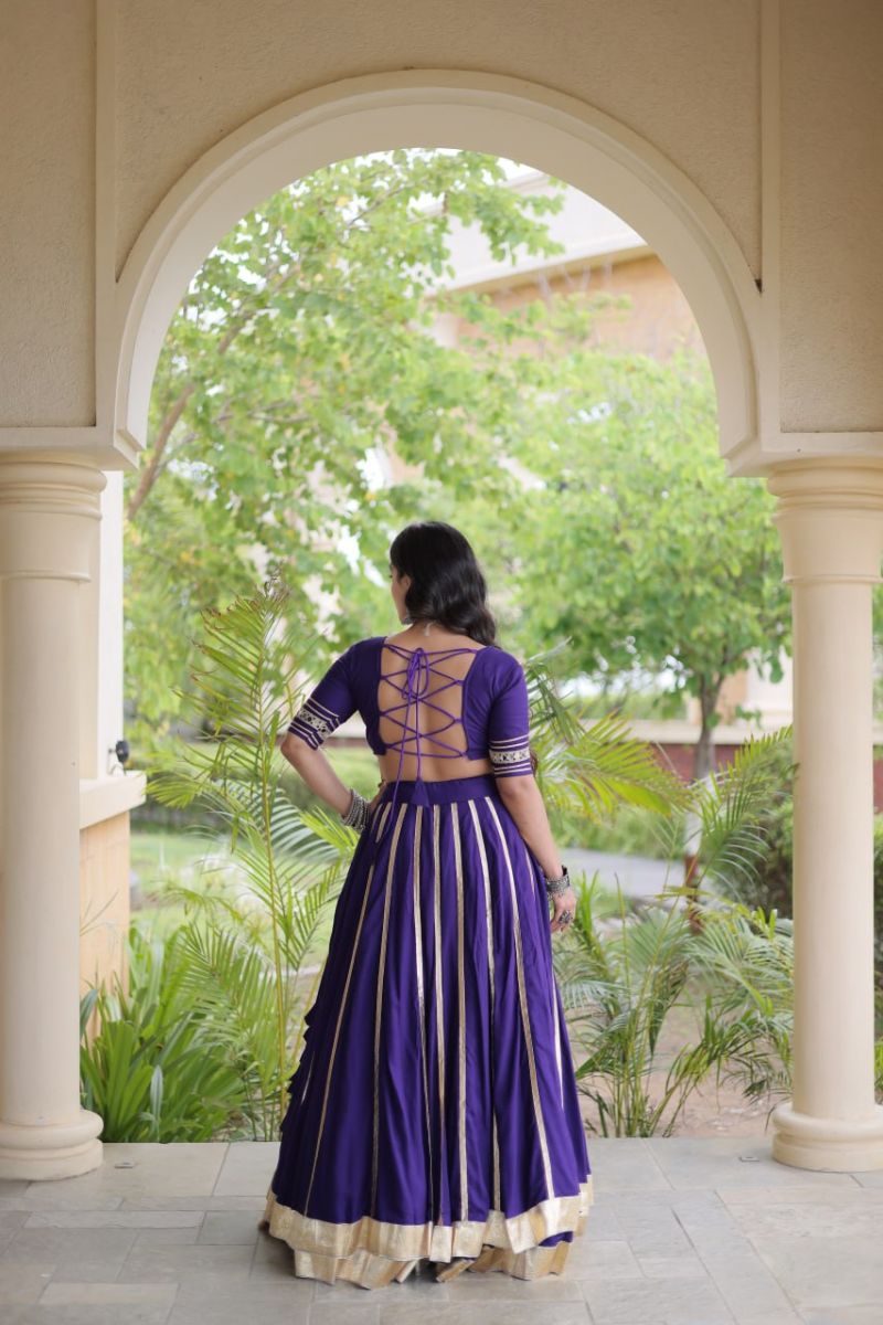 Lw 7184 14Kg Rayon Embroidered Navratri Lehenga Choli Catalog — Wholesale Lehenga wholesale from Surat — view 11