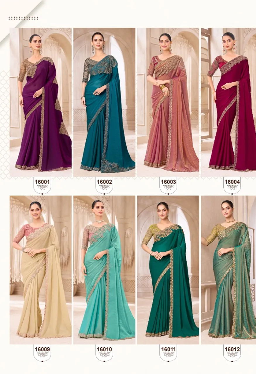 Anmol Elegance Vol 21 Designer Saree Catalog Wholesale Sarees — Saree, Vardan Ethnic wholesale from Surat — Photo 18