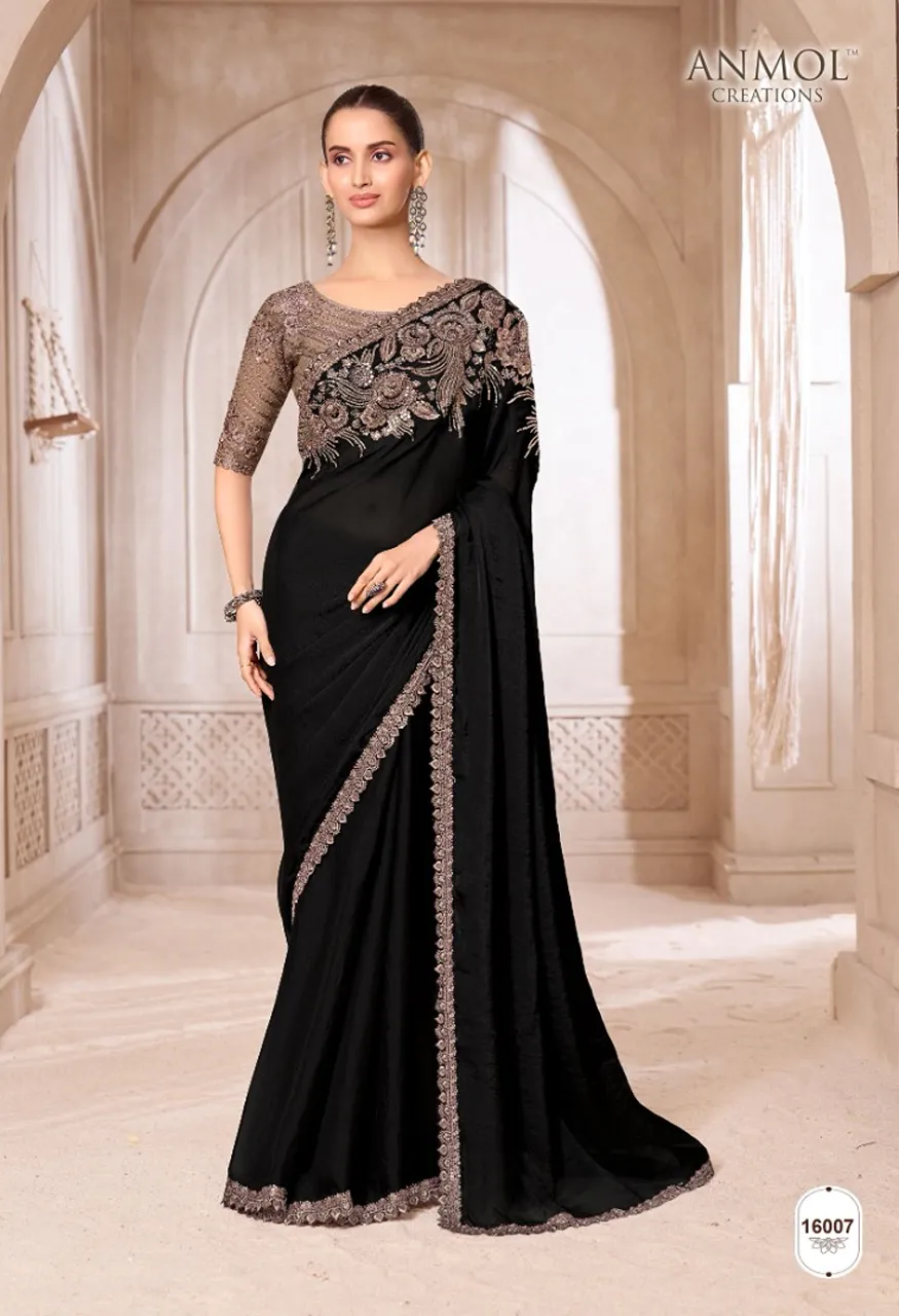 Anmol Elegance Vol 21 Designer Saree Catalog Wholesale Sarees — Saree, Vardan Ethnic wholesale from Surat — Photo 8