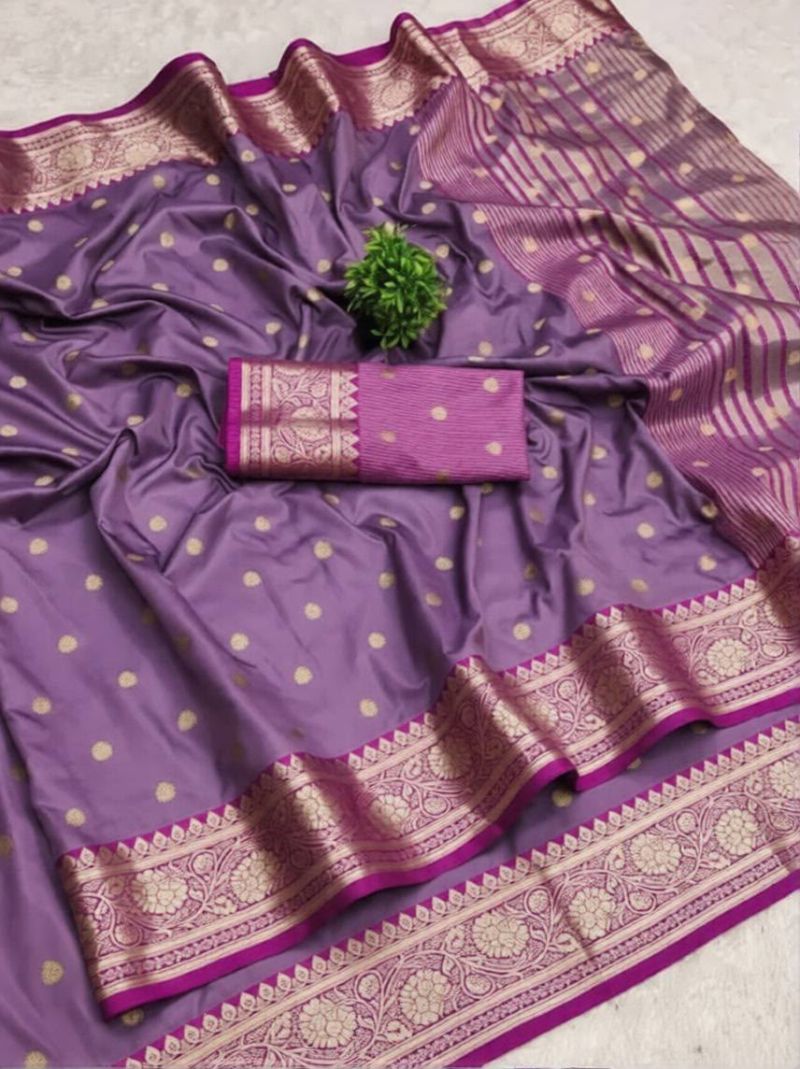 Aab Kaavya Vol 1 Pure Mercerised Soft Silk Meenakari Work Saree Collection — Festival Sarees, Vardan Ethnic wholesale from Surat — Photo 7