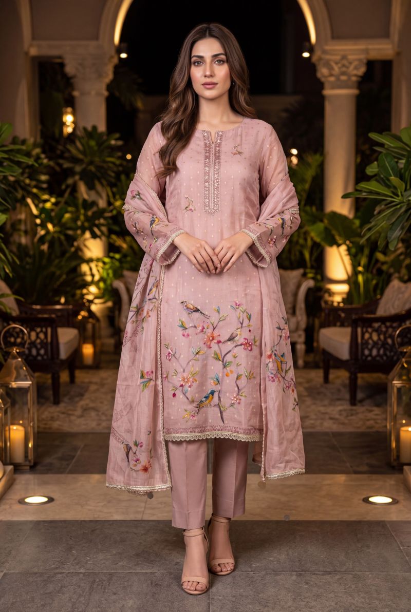Aurraa Kaveri Readymade Cotton Butti Hand Work Designer Salwar Kameez Collection