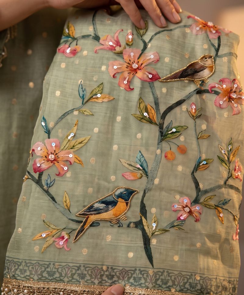 Aurraa Kaveri Readymade Cotton Butti Hand Work Designer Salwar Kameez Collection — Wholesale Salwar Suits, Vardan Ethnic wholesale from Surat — Photo 5
