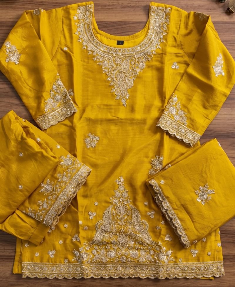 Aurraa Lissa Chinon Embroidered Designer Salwar Kameez Catalog — Wholesale Salwar Suits, Vardan Ethnic wholesale from Surat — Photo 6