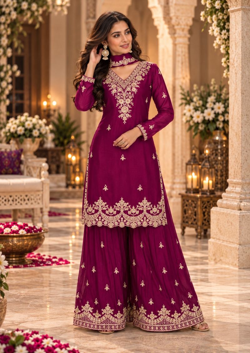 Aurraa Maleeka Vol 2 Chinon Embroidered Salwar Kameez Collection