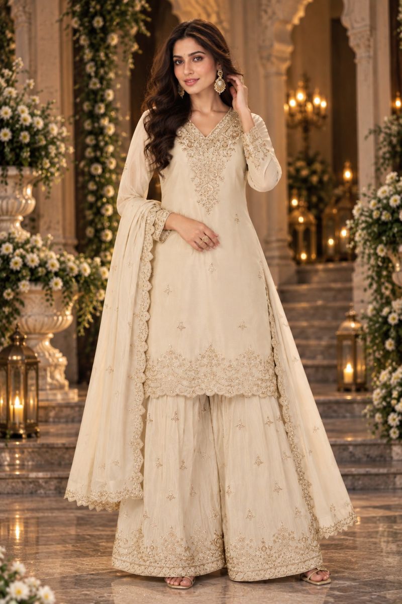 Aurraa Maleeka Vol 2 Chinon Embroidered Salwar Kameez Collection — Wholesale Salwar Suits, Vardan Ethnic wholesale from Surat — Photo 7