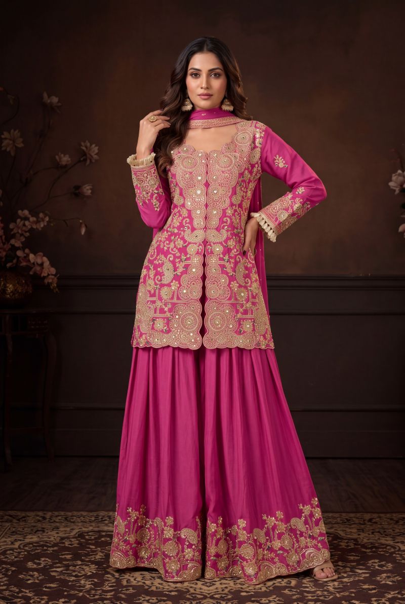 Aurraa Mandira Chinon Embroidered Salwar Kameez Collection