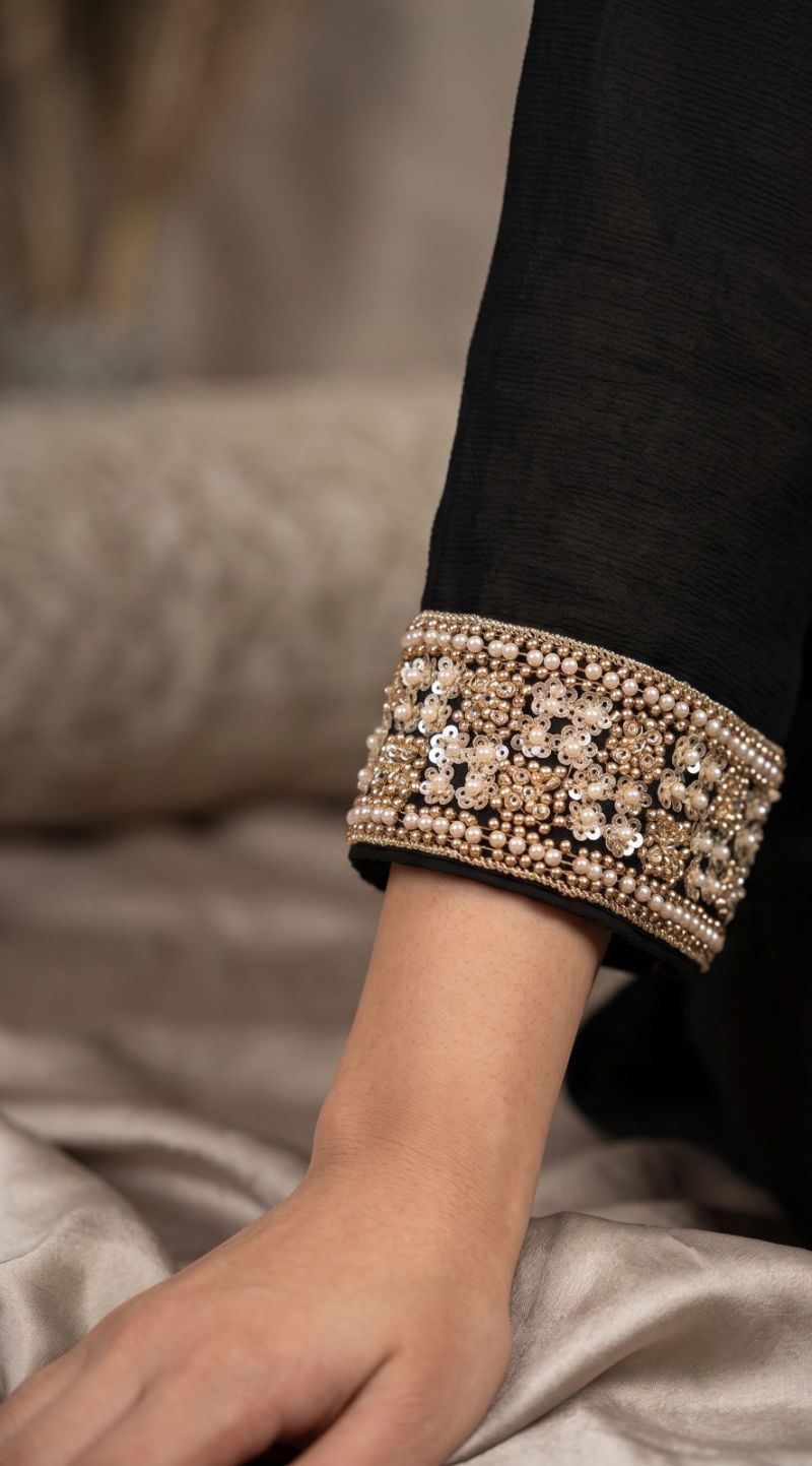Aurraa Siddhi Chinon Beads Work Designer Salwar Kameez Collection — Wholesale Salwar Suits, Vardan Ethnic wholesale from Surat — view 5