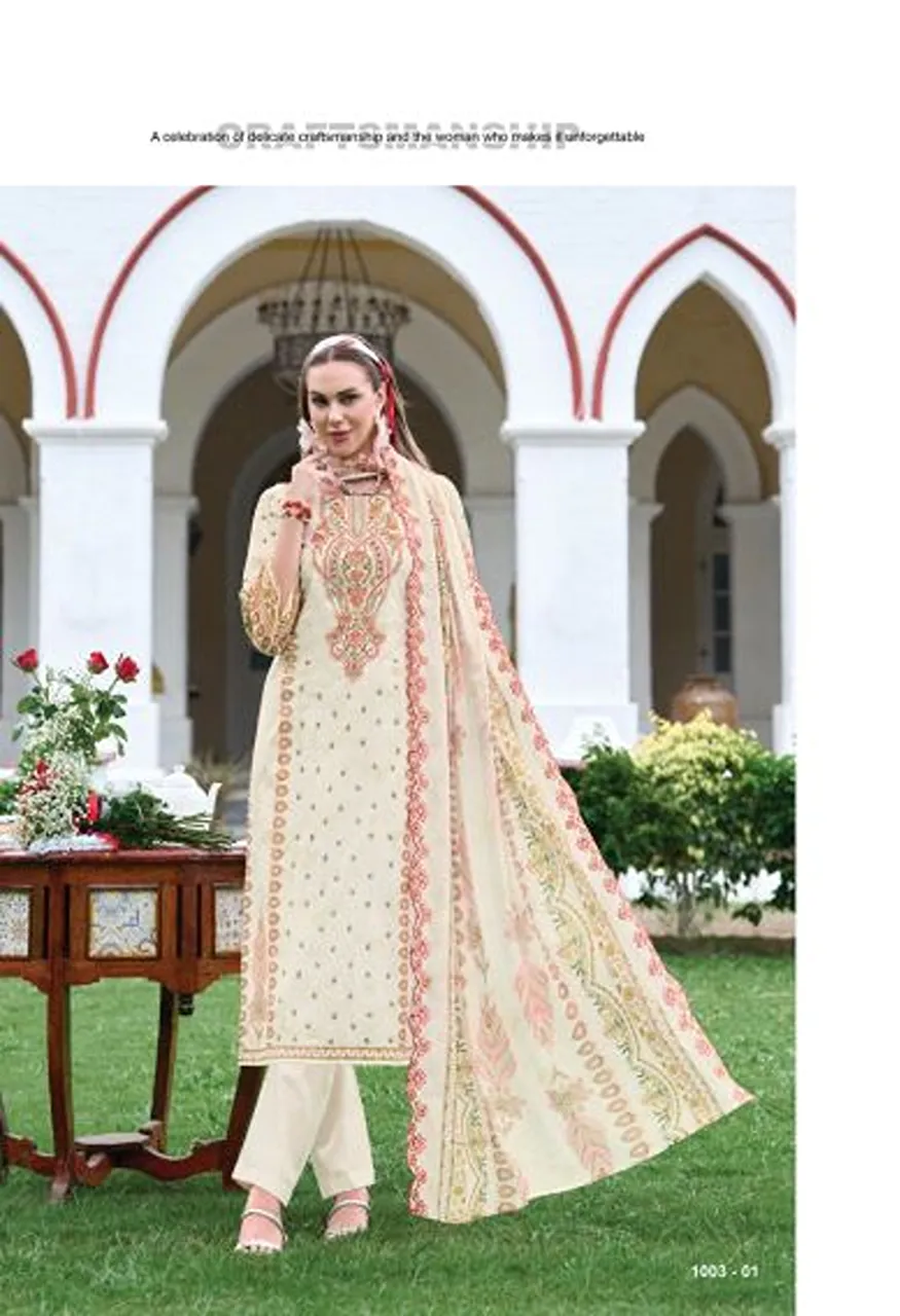 Belliza Guzarish Vol 25 Cotton Printed Dress Material Collection — Wholesale Salwar Suits, Belliza Designer wholesale from Surat — Photo 8