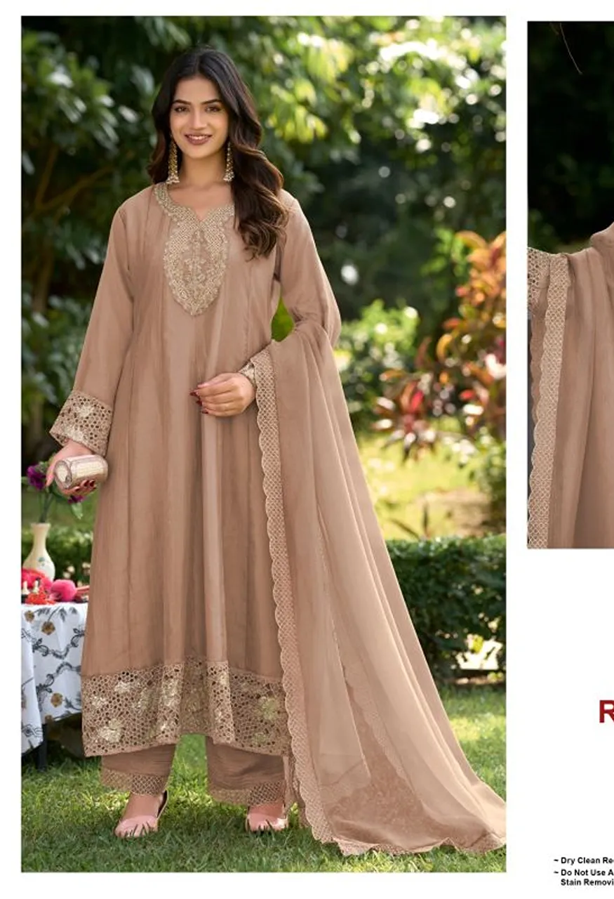 Deepsy D 3531 A To D Readymade Salsa Silk Beats Work Salwar Kameez — Wholesale Salwar Suits, Deepsy Suit wholesale from Surat — Photo 4