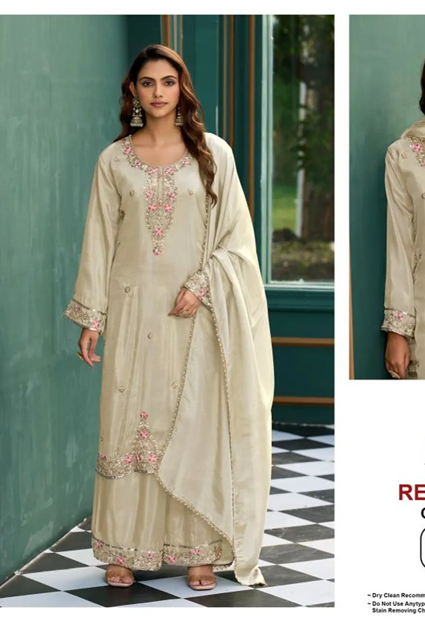 Deepsy D 3553 A To D Readymade Viscose Tissue Beats Work Salwar Kameez Catalog — Wholesale Salwar Suits, Deepsy Suit wholesale from Surat — Photo 2