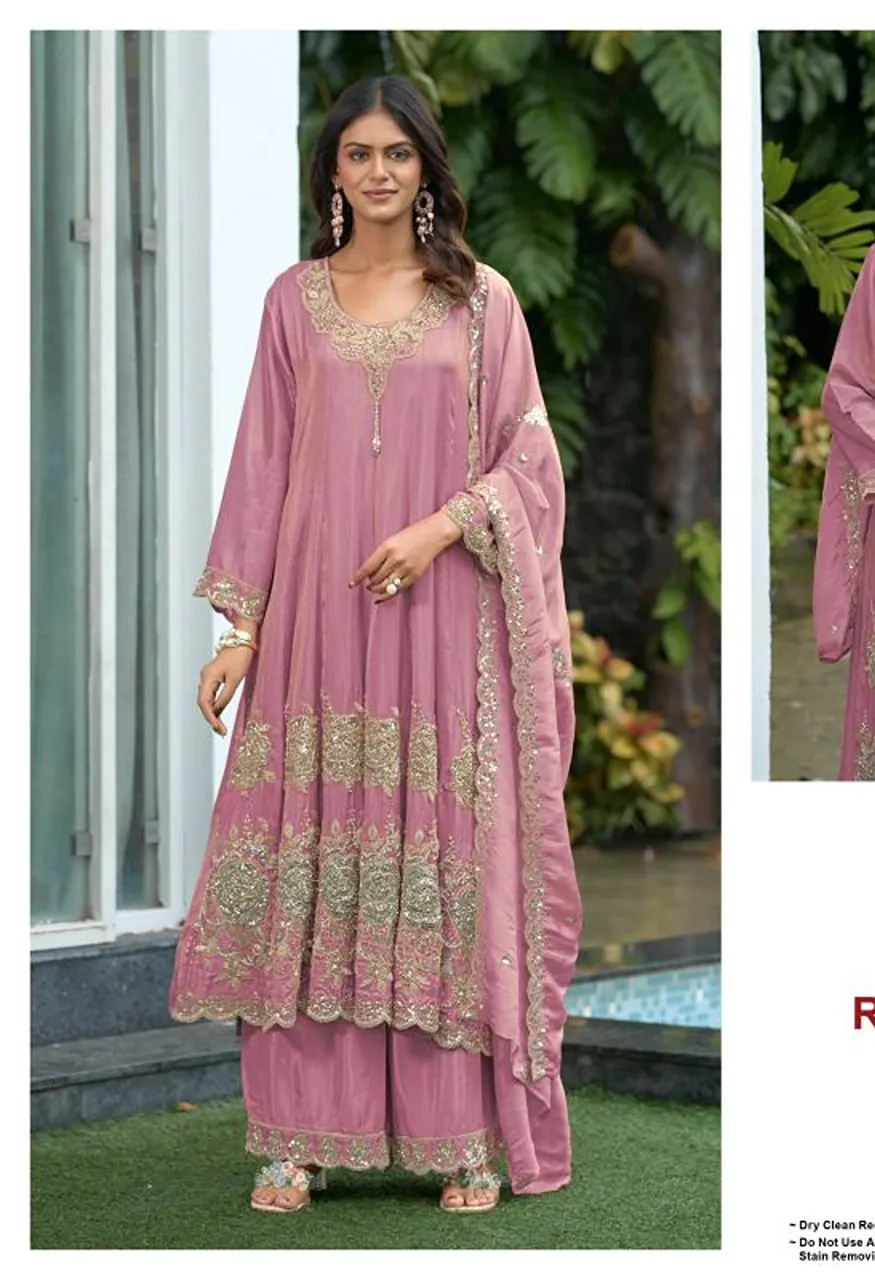 Deepsy D 3556 A To D Readymade Viscose Tissue Beats Work Salwar Kameez Catalog