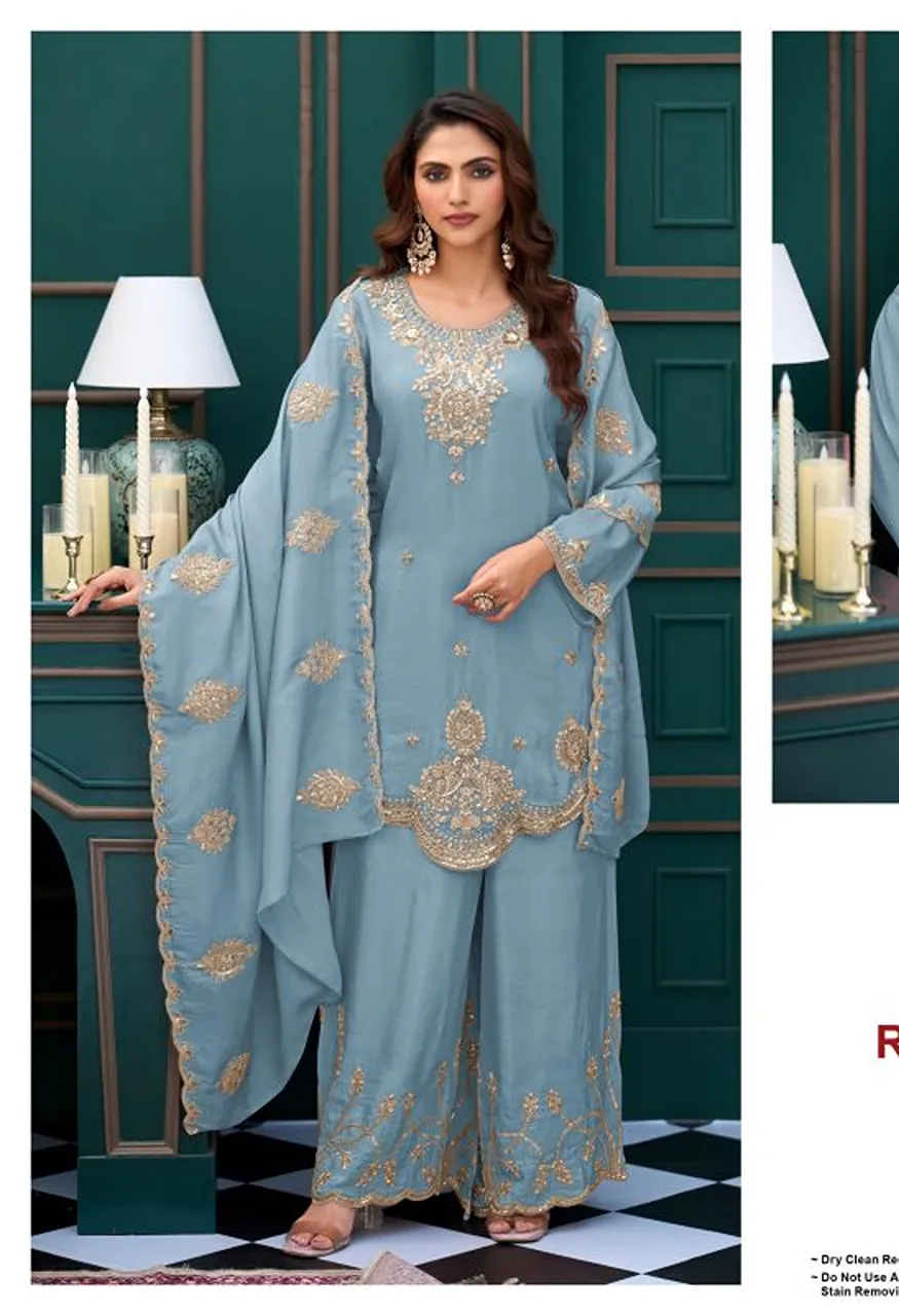 Deepsy D 3559 A To D Readymade Viscose Tissue Beats Work Salwar Kameez Catalog — Wholesale Salwar Suits, Deepsy Suit wholesale from Surat — view 2