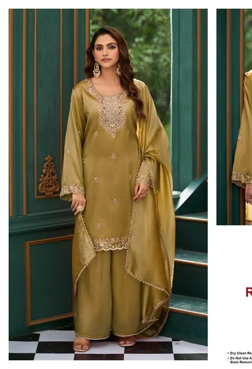 Deepsy D 3576 A To D Readymade Kimkhab Silk Beats Work Salwar Kameez Catalog