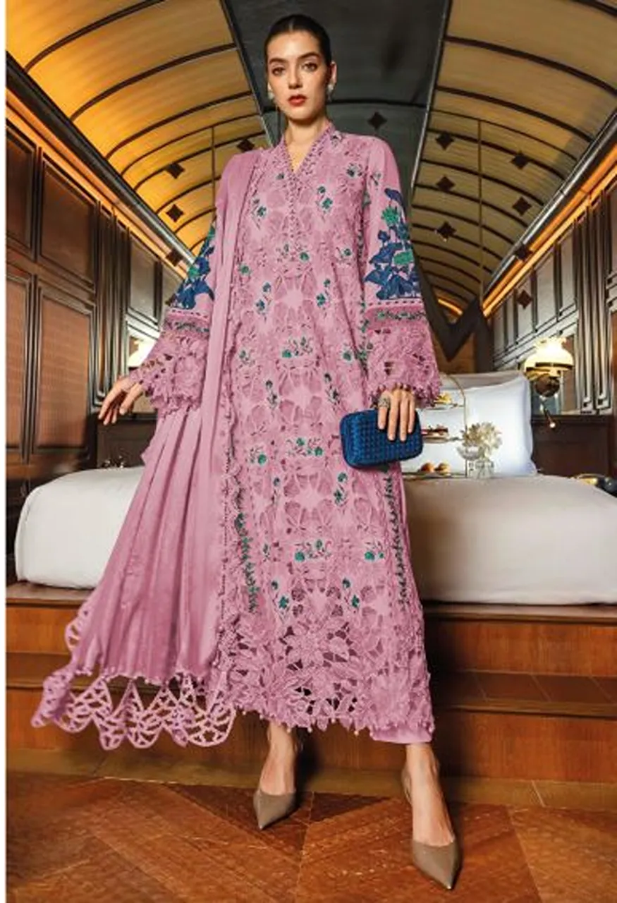 Deepsy Elaf Luxe Premium Cotton Self Embroidered Salwar Kameez — Wholesale Salwar Suits, Deepsy Suit wholesale from Surat — Photo 2