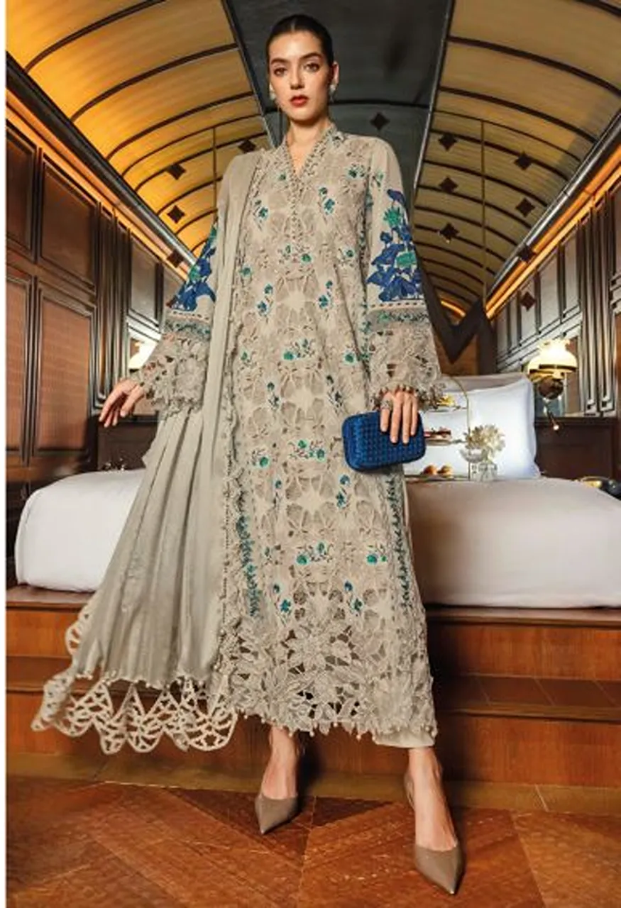 Deepsy Elaf Luxe Premium Cotton Self Embroidered Salwar Kameez