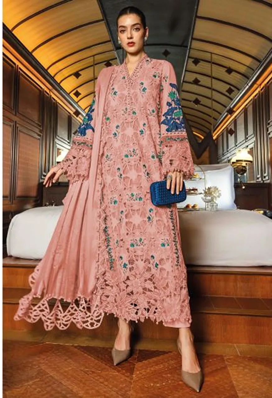 Deepsy Elaf Luxe Premium Cotton Self Embroidered Salwar Kameez — Wholesale Salwar Suits, Deepsy Suit wholesale from Surat — Photo 4