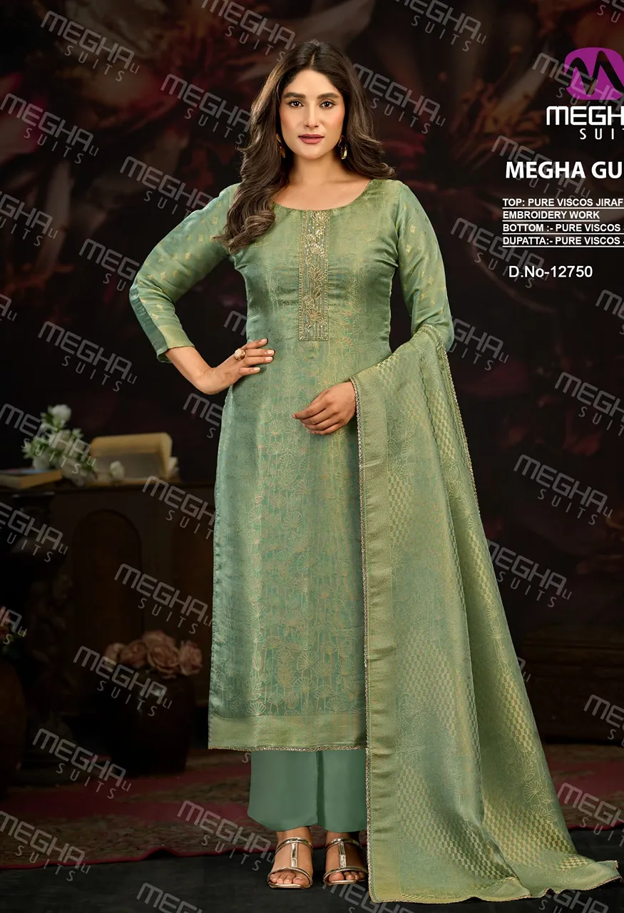 Meghali Gulabo Designer Suit Set Top, Bottom Dupatta Premium Ethnic Wear — Wholesale Dress Material, Vardan Ethnic wholesale from Surat — view 2