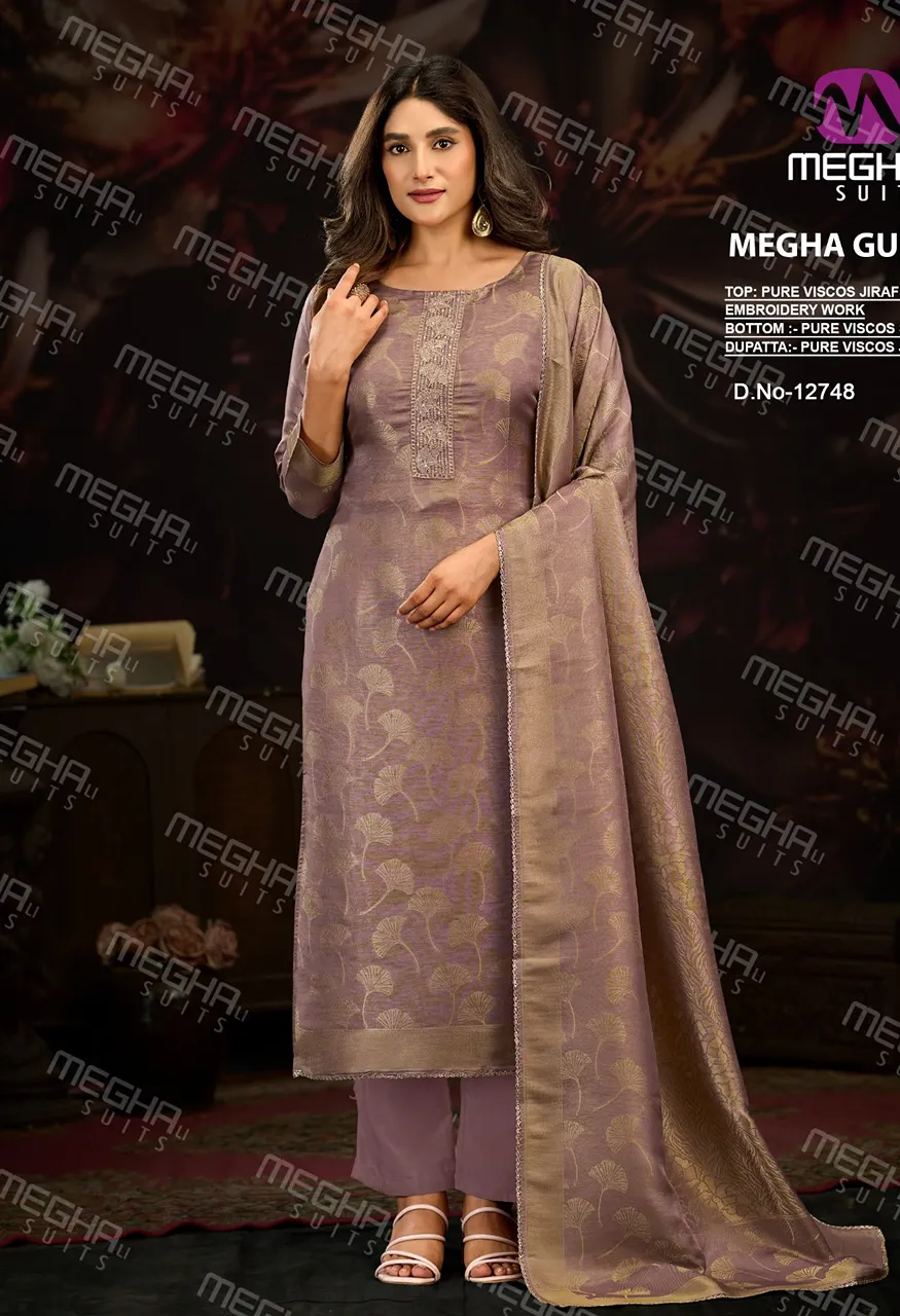 Meghali Gulabo Designer Suit Set Top, Bottom Dupatta Premium Ethnic Wear — Wholesale Dress Material, Vardan Ethnic wholesale from Surat — view 5