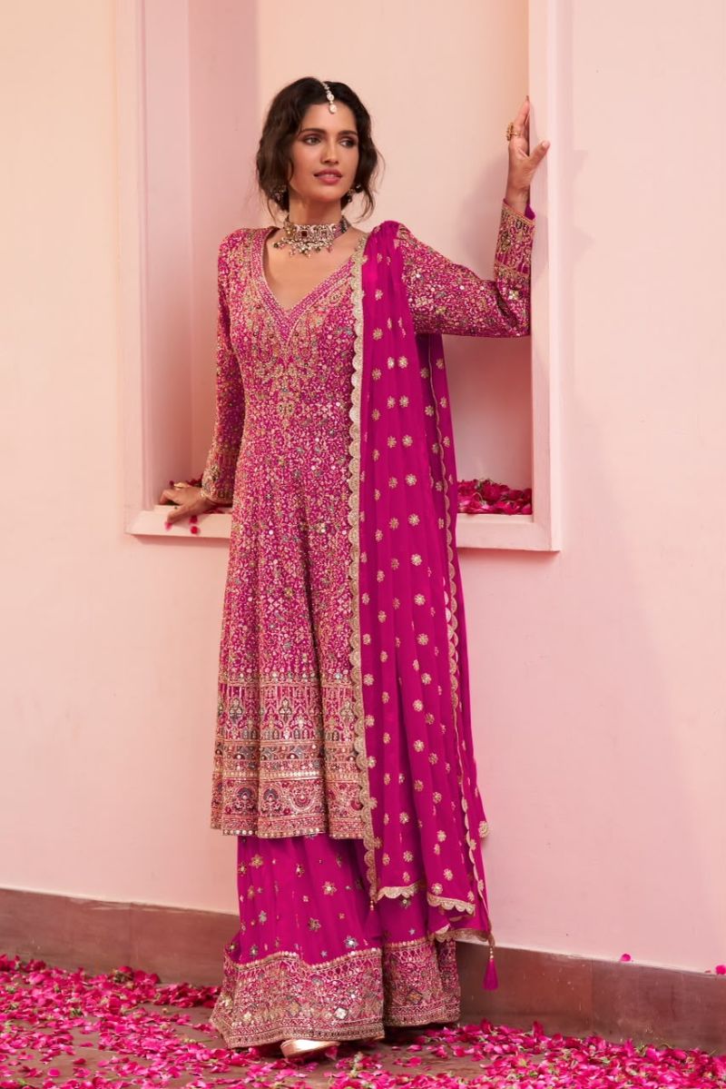 Gulkayra Saira Real Georgette Handwork Designer Salwar Kameez Collection