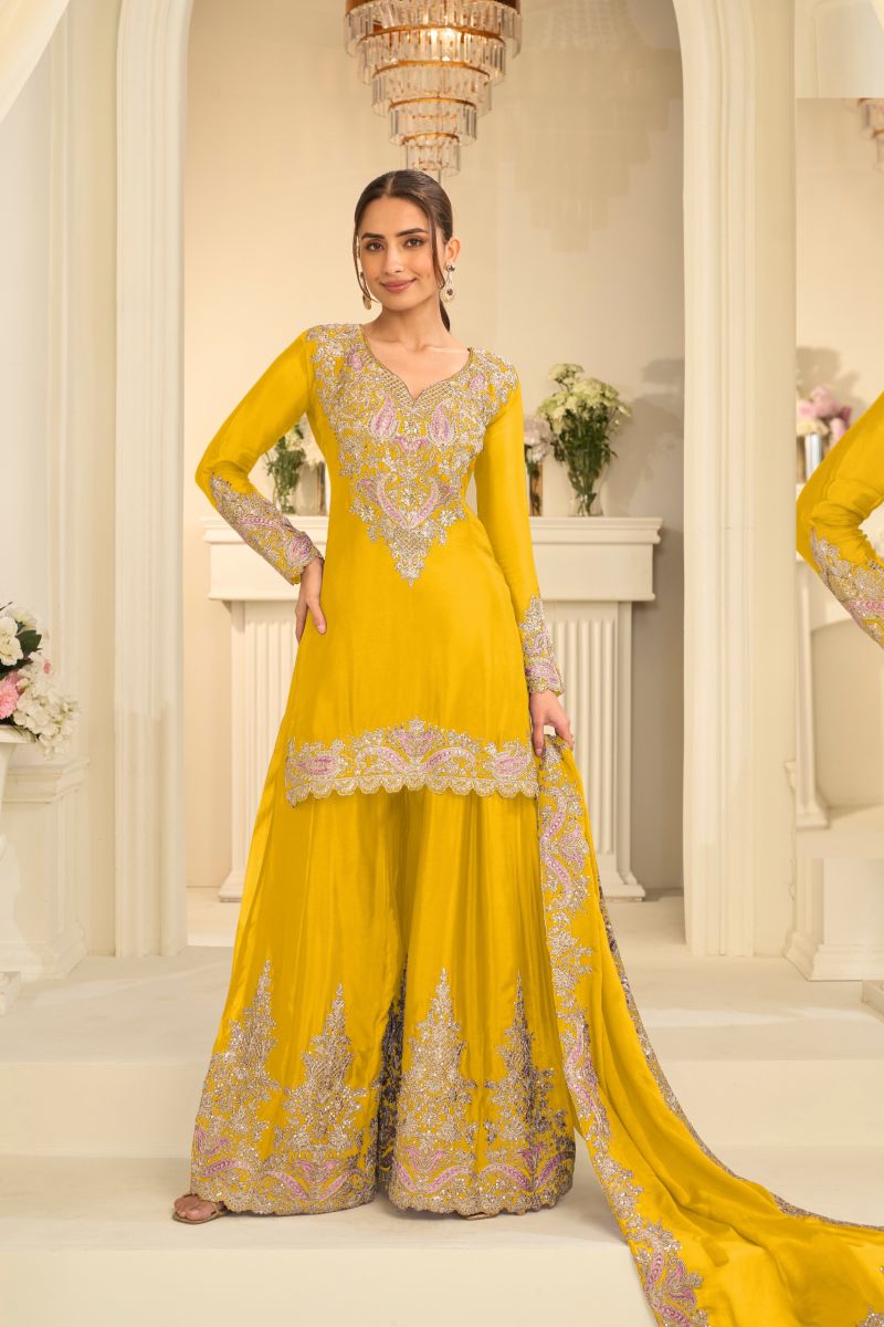 Gulkayra Velvora Real Chinon Embroidered Designer Salwar Kameez Collection — Wholesale Salwar Suits, Gulkayra wholesale from Surat — Photo 5
