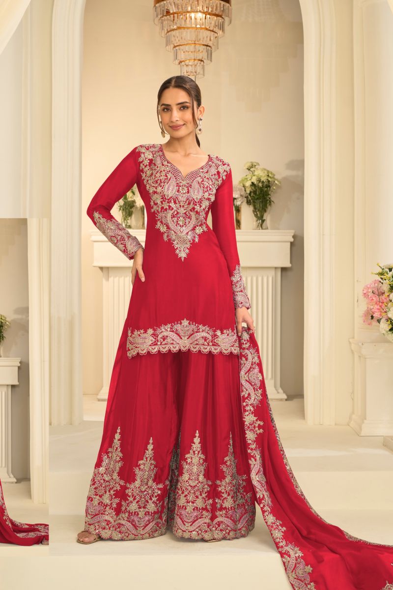 Gulkayra Velvora Real Chinon Embroidered Designer Salwar Kameez Collection — Wholesale Salwar Suits, Gulkayra wholesale from Surat — Photo 4