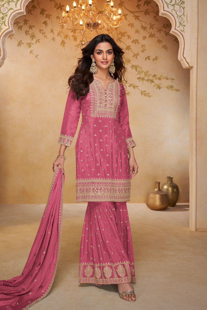 Gulkayra Zeeya Real Chinon Embroidered Designer Salwar Kameez Collection