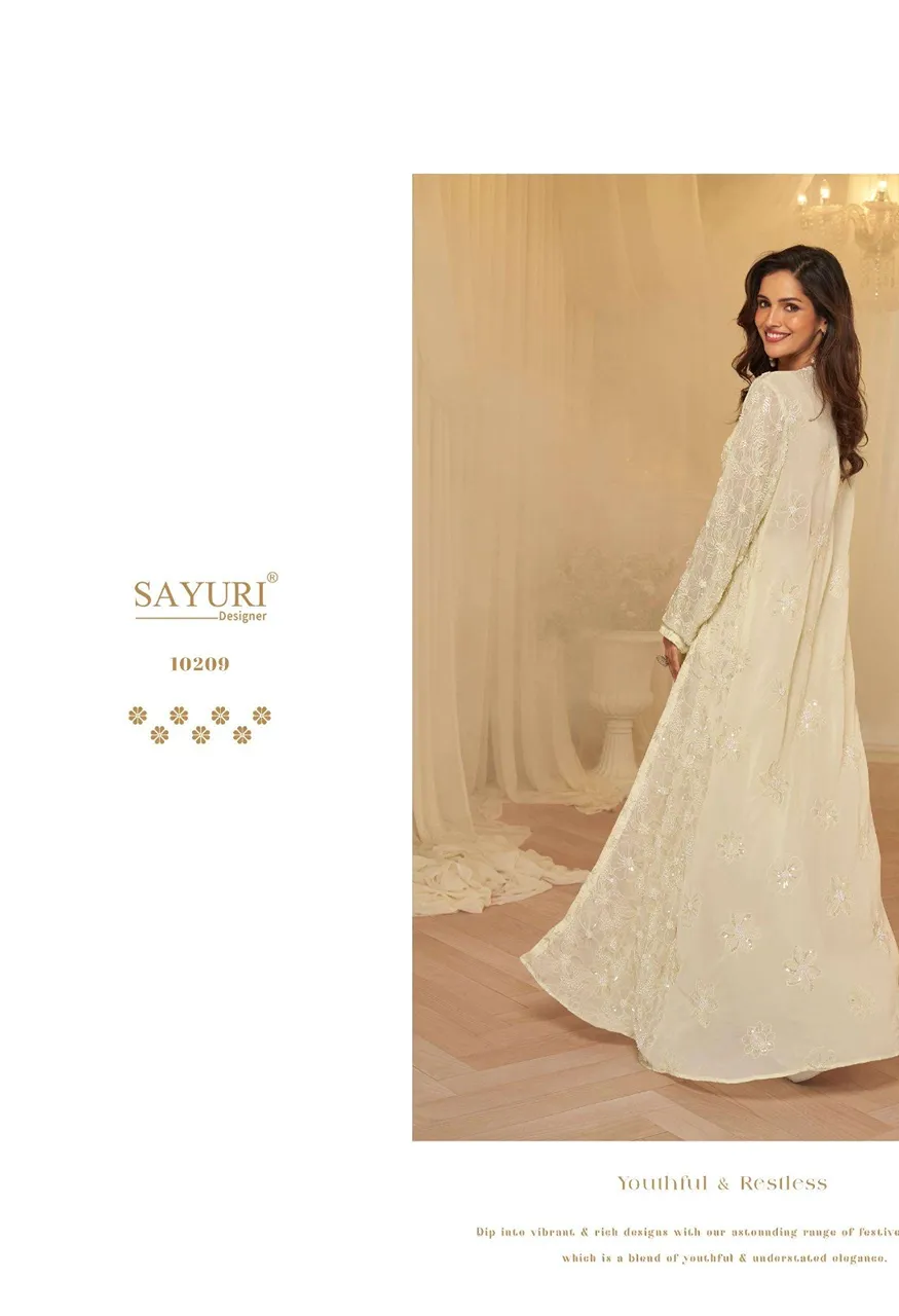 Sayuri Designer Kanika | 3 Pcs Premium Real Georgette Stitched Designer Set — Wholesale Dress Material, Vardan Ethnic wholesale from Surat — Photo 6