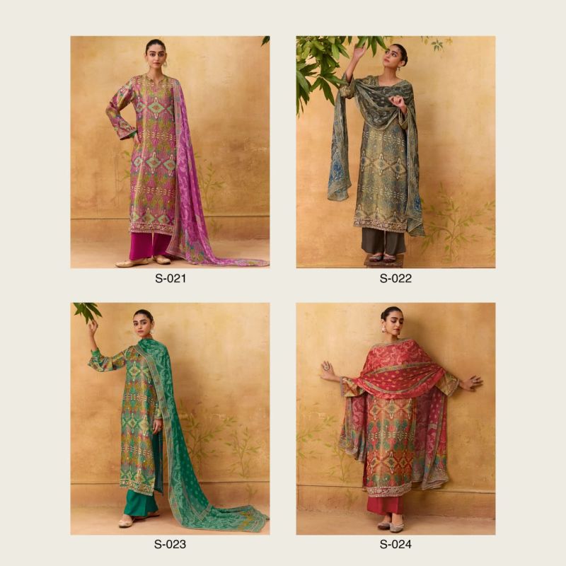 Kimora Sohni Royal Kanjivaram Weaving Digital Print Salwar Kameez Catalog — Wholesale Salwar Suits, Kimora wholesale from Surat — Photo 4