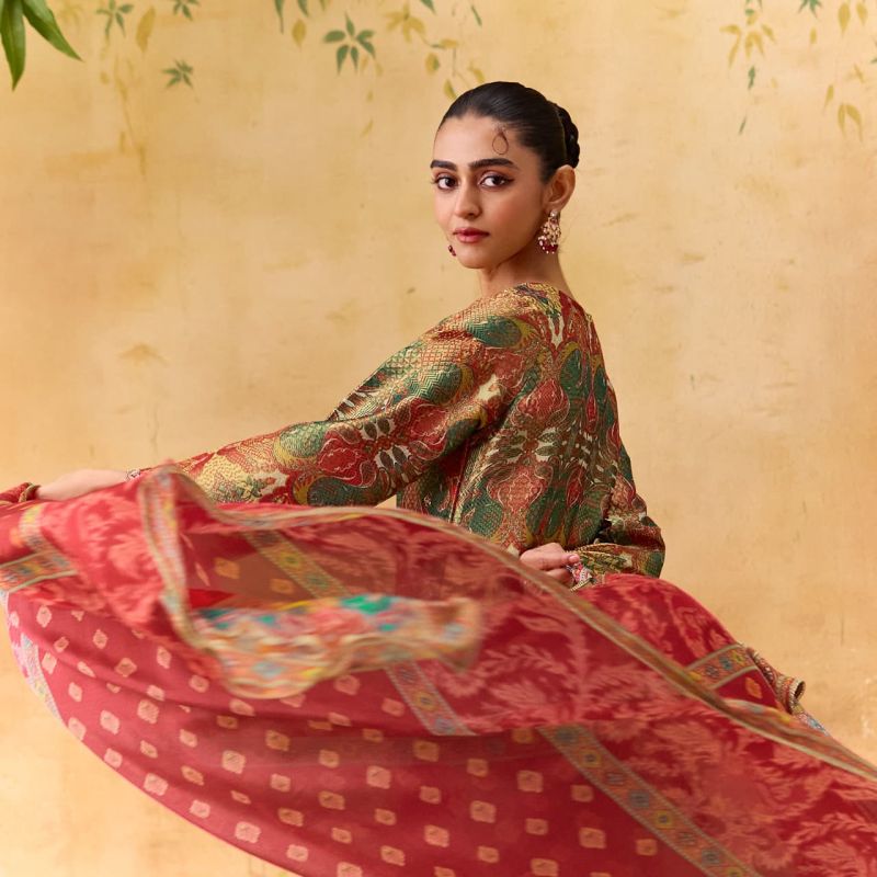 Kimora Sohni Royal Kanjivaram Weaving Digital Print Salwar Kameez Catalog — Wholesale Salwar Suits, Kimora wholesale from Surat — Photo 2