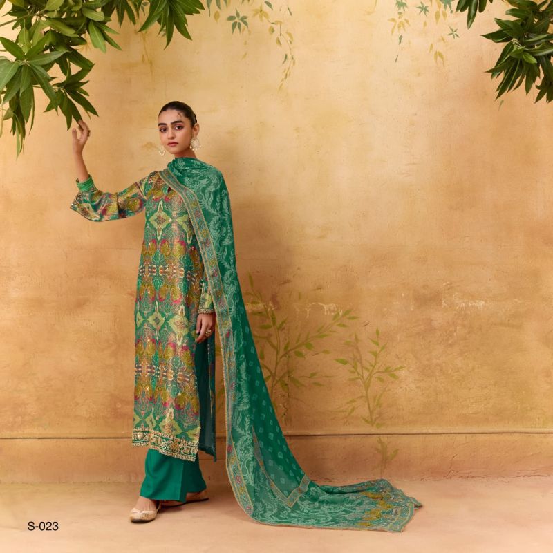 Kimora Sohni Royal Kanjivaram Weaving Digital Print Salwar Kameez Catalog — Wholesale Salwar Suits, Kimora wholesale from Surat — Photo 8