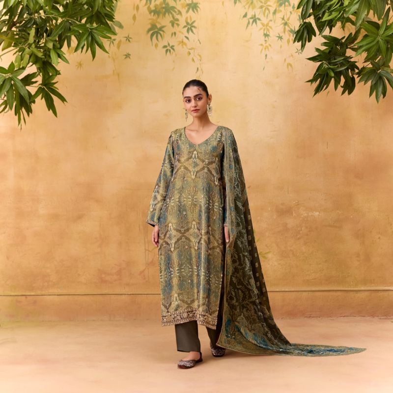 Kimora Sohni Royal Kanjivaram Weaving Digital Print Salwar Kameez Catalog