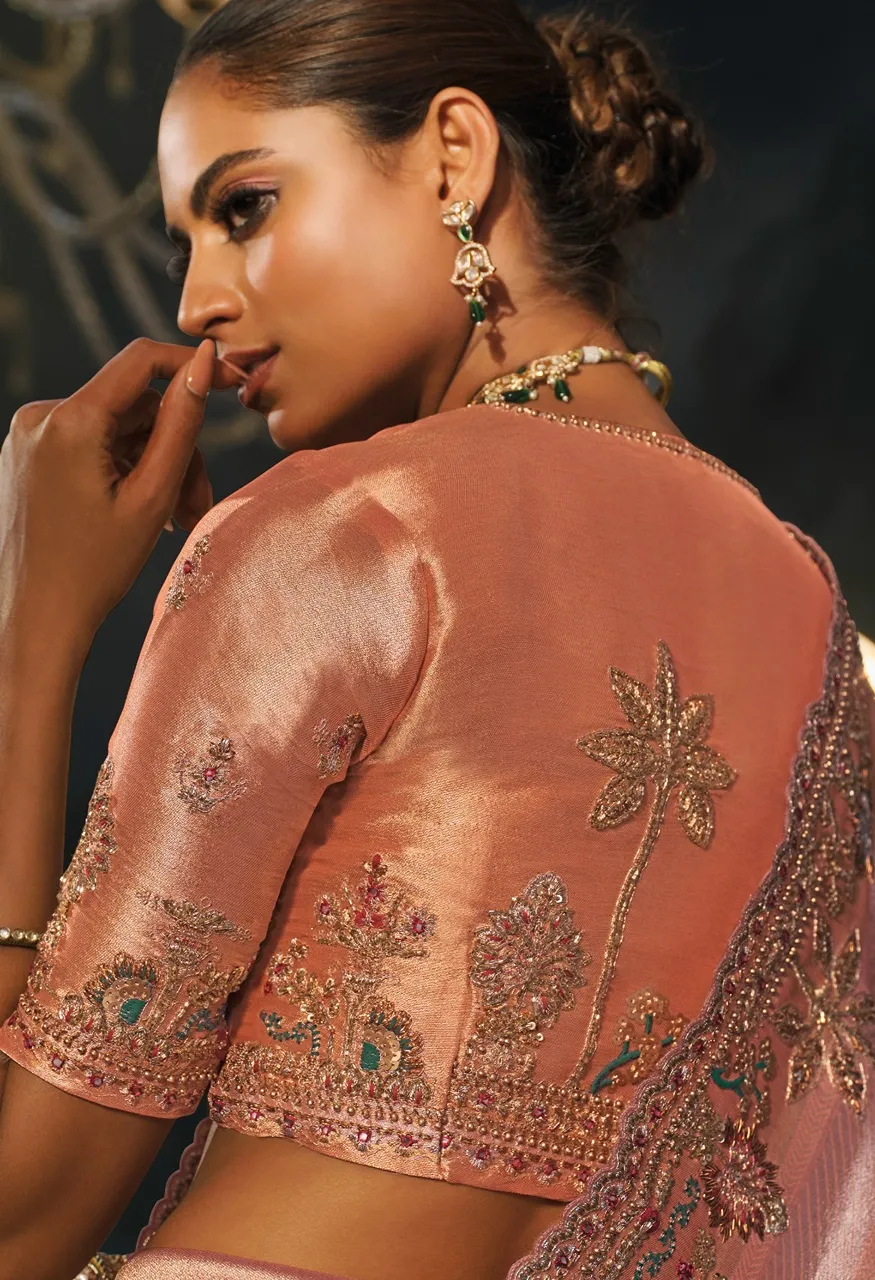 M.N 8600 Series Royal Heritage Designer Weddin Saree Collection — Wholesale Sarees, MN Saree wholesale from Surat — Photo 26