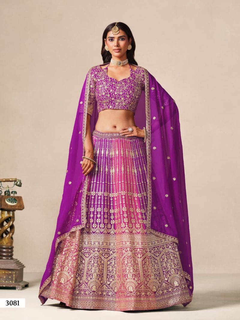 Mehvish Vol 38 Faux Georgette Designer Lehenga Choli Catalog