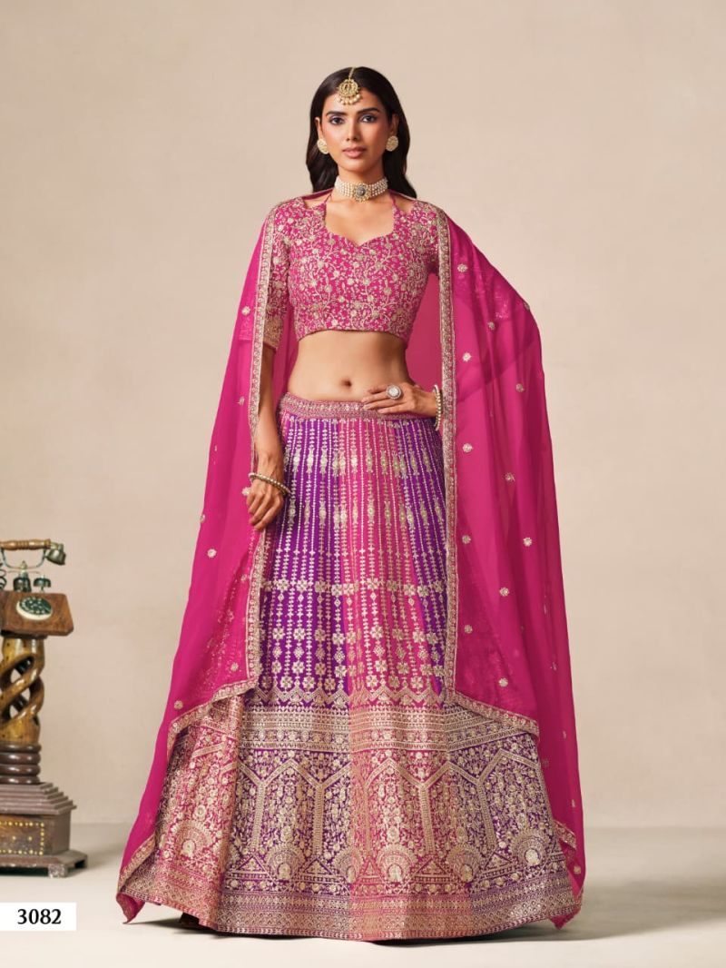 Mehvish Vol 38 Faux Georgette Designer Lehenga Choli Catalog — Lehenga, Dani Ceration wholesale from Surat — Photo 4