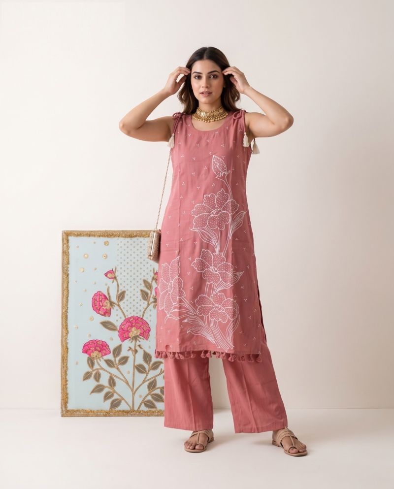 Naisha K 1326 Vatican Printed Fancy Kurti With Bottom Catalog — Wholesale Kurtis, Vardan Ethnic wholesale from Surat — view 8