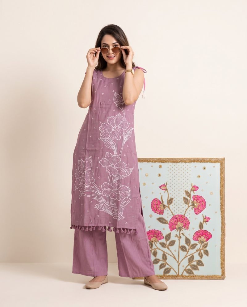 Naisha K 1326 Vatican Printed Fancy Kurti With Bottom Catalog — Wholesale Kurtis, Vardan Ethnic wholesale from Surat — view 4