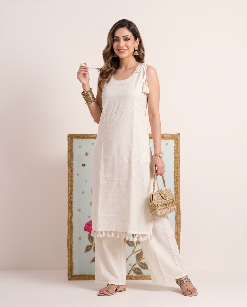 Naisha K 1326 Vatican Printed Fancy Kurti With Bottom Catalog — Wholesale Kurtis, Vardan Ethnic wholesale from Surat — view 2